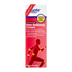 Equate Ultra Strength Cream texture close-up, smooth and ready to apply