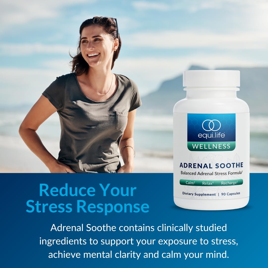 Equilife Rhodiola and herbs close-up emphasizes plant-based balance in a hectic schedule