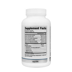 Equilife Thyroid Support capsules close-up highlighting easy daily intake.