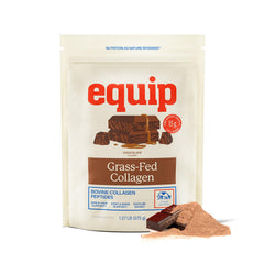 Equip Grass-Fed Collagen Powder bottle for daily use in smoothies or coffee