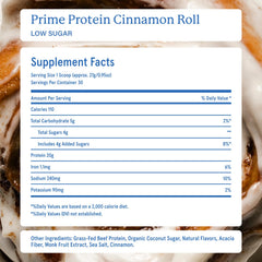 Dessert idea using Prime Protein Powder for a wholesome protein boost