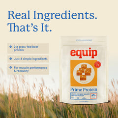 Equip Prime Protein Salted Caramel used in dessert recipes for a nutritious treat.