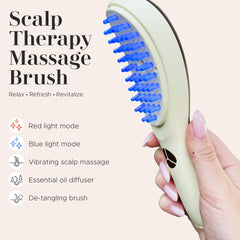 Era of Nature 4-in-1 massager with red and blue light therapy for refreshing sessions.