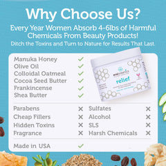 Era Organics aloe and manuka honey ingredients close-up for nourishing moisture.