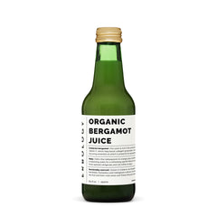 Erbology bergamot juice bottle 12-pack front view, pure undiluted citrus