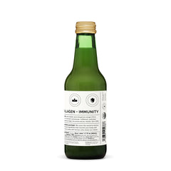 Erbology bergamot juice bottle pour showcases easy serving