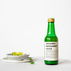 Erbology bergamot juice citrus slice closeup invites zest for dressings