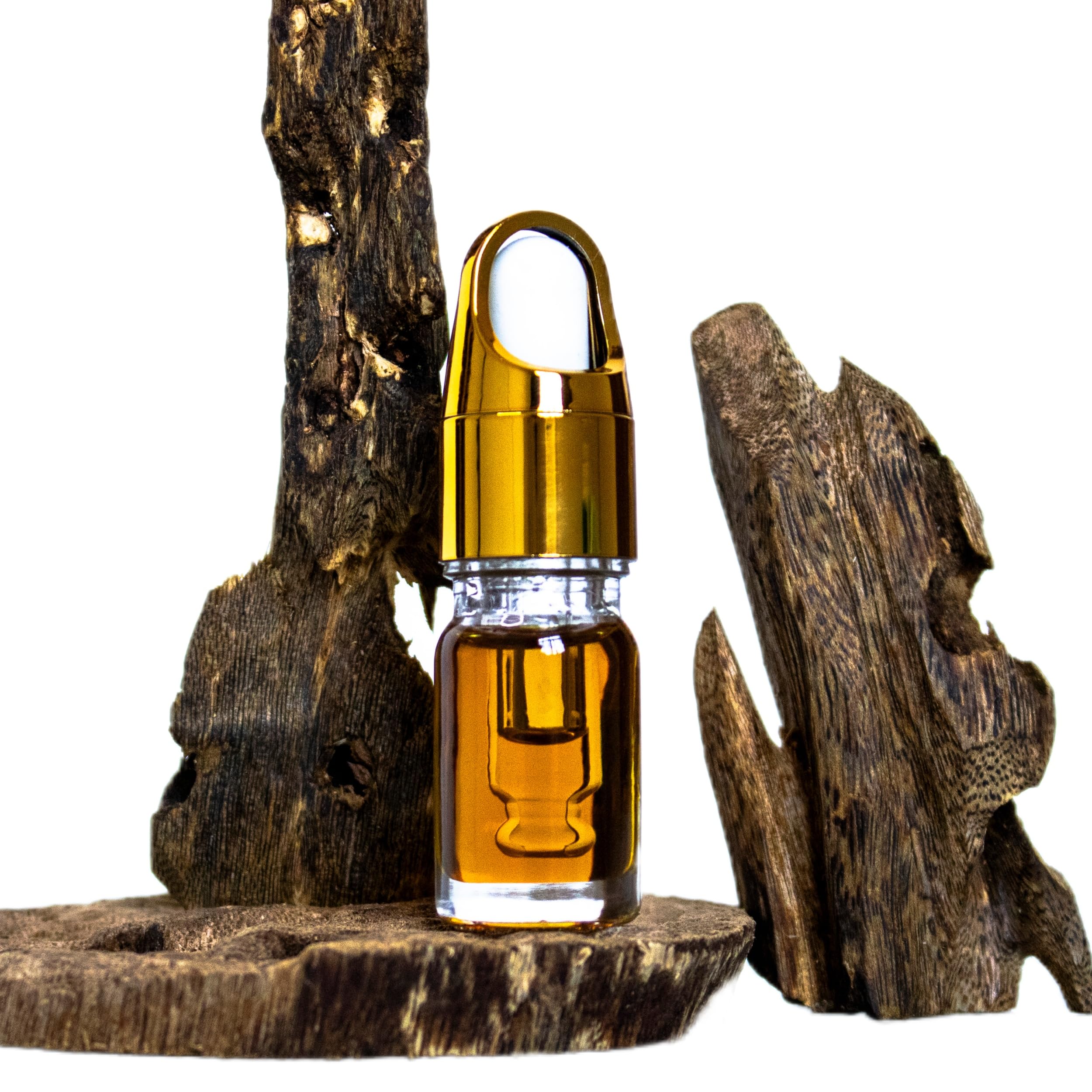 Ercao Authentic Pure Oud oil bottle showing 5g weight for versatile fragrance use.