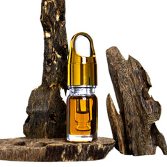 Ercao Authentic Pure Oud oil bottle showing 5g weight for versatile fragrance use.
