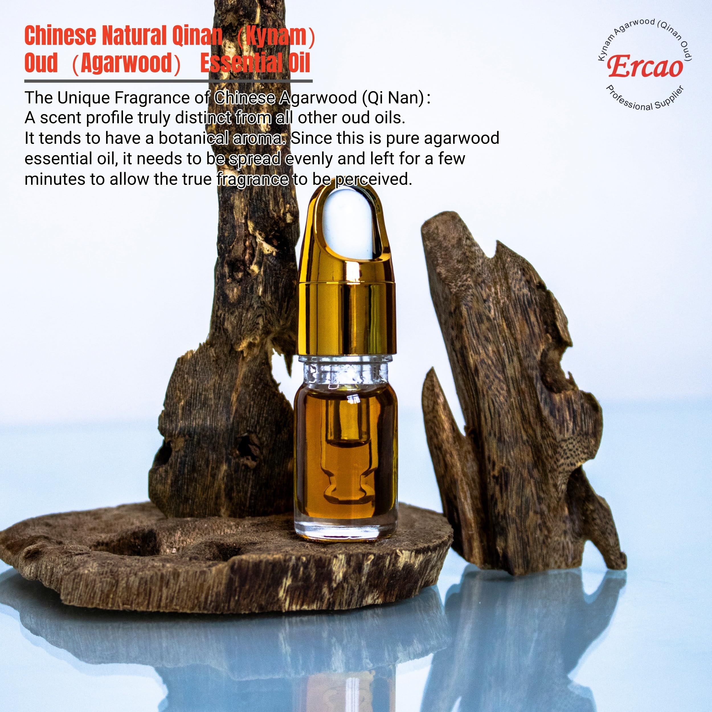 Ercao Oud oil for perfume blending highlights complex notes for DIY fragrance.