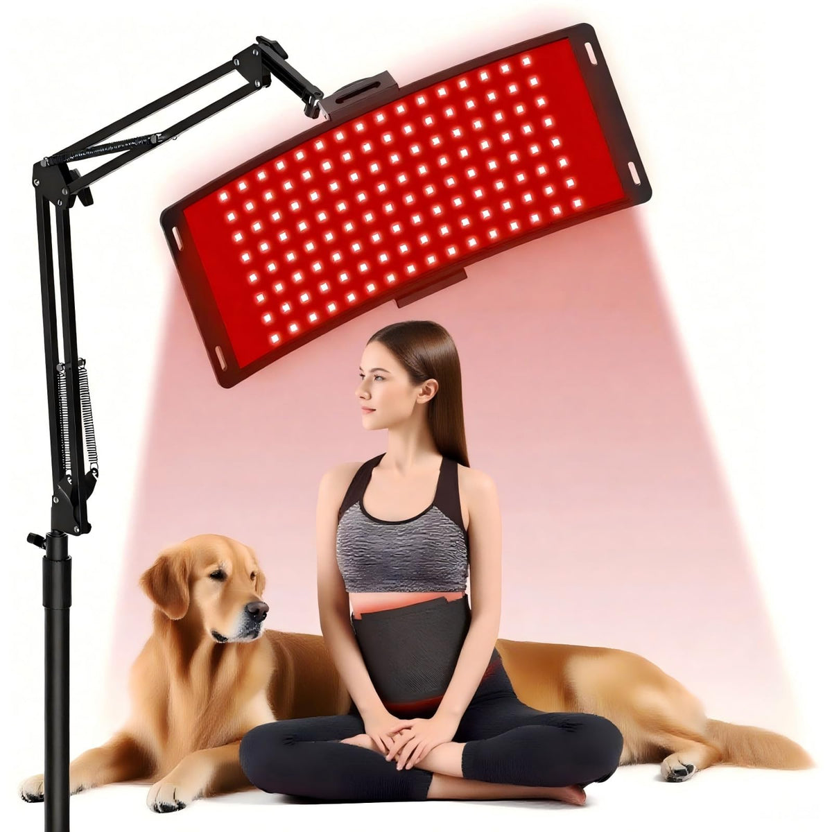 Erinrch red light therapy panel delivers broad coverage for targeted relief