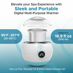 EROTICGEL detachable aluminum pot for quick cleaning after use.