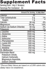 ES FIT Amino Powder mixed drink illustrating refreshing post-workout hydration.