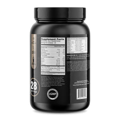 ES FIT whey shake with Cookies Cream demonstrates quick mixability and tasty flavor