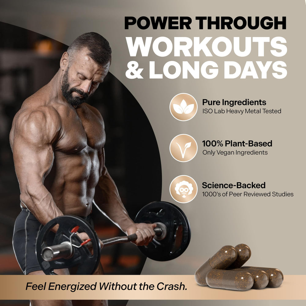 Shilajit ingredient highlight from Atlas X signals natural mineral support.