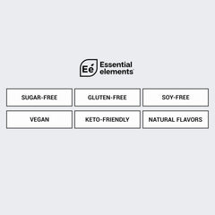 Essential Elements Hydration Packets Variety Pack display shows all three flavors