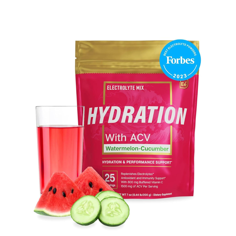 Essential Elements Watermelon-Cucumber Pack for on-the-go hydration and workouts