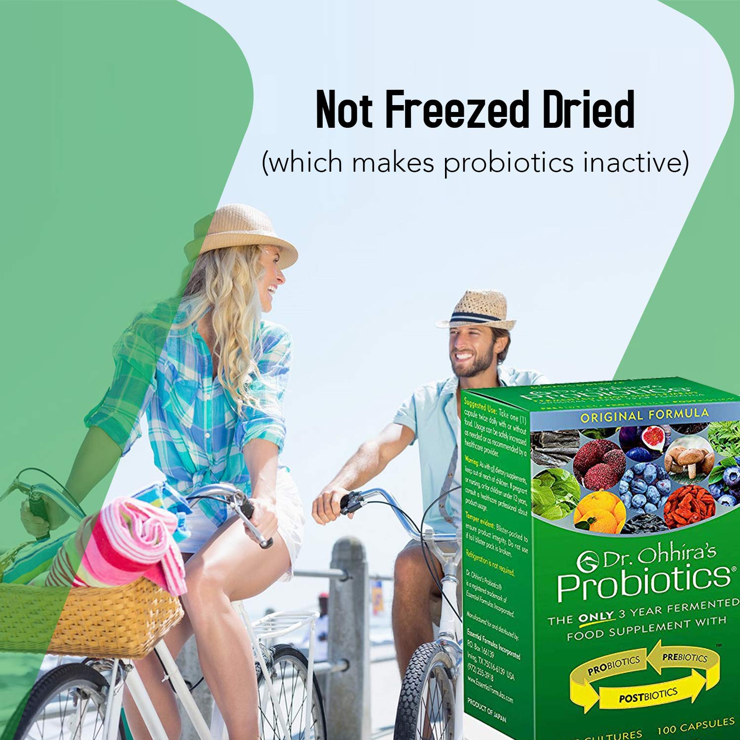 Essential Formulas Dr Ohhira's Probiotics vegetarian capsules for vegetarians seeking plant-based options
