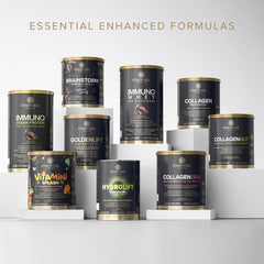 Essential Nutrition Collagen Resilience on kitchen counter for keto-friendly routines.