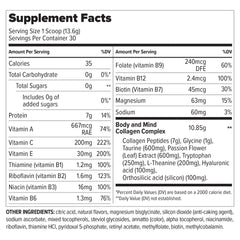 Essential Nutrition Collagen Resilience label notes 7 g collagen peptides.