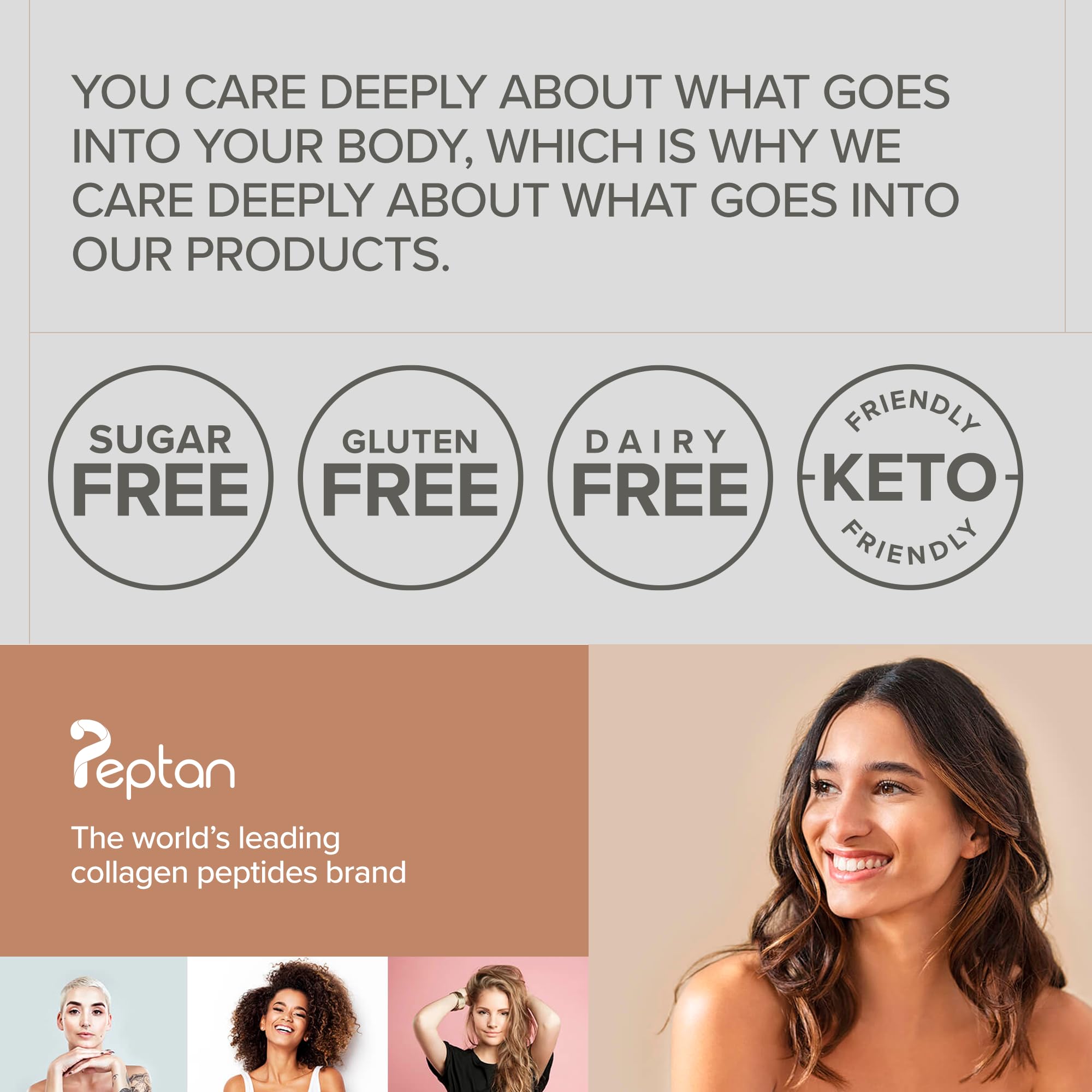 Essential Nutrition Collagen Skin bioactive ingredients emphasize hyaluronic acid and silicon for moisture.