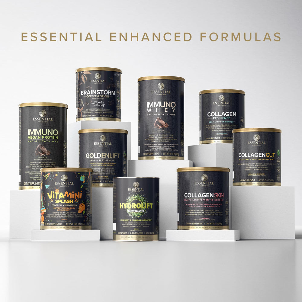 Essential Nutrition Hydrolift lemon pack opened showing the stick format