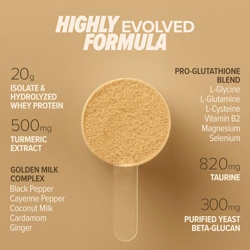 Essential Nutrition Immuno Whey label close-up highlighting hydrolyzed whey formula.
