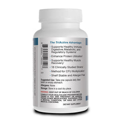 Essential Source TriActive Biotics for Men blue spirulina detail offers antioxidant support.