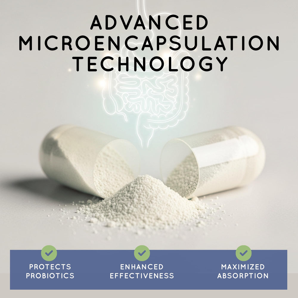 Open bottle of TriActive Biotics Daily Care ready for a simple daily routine.