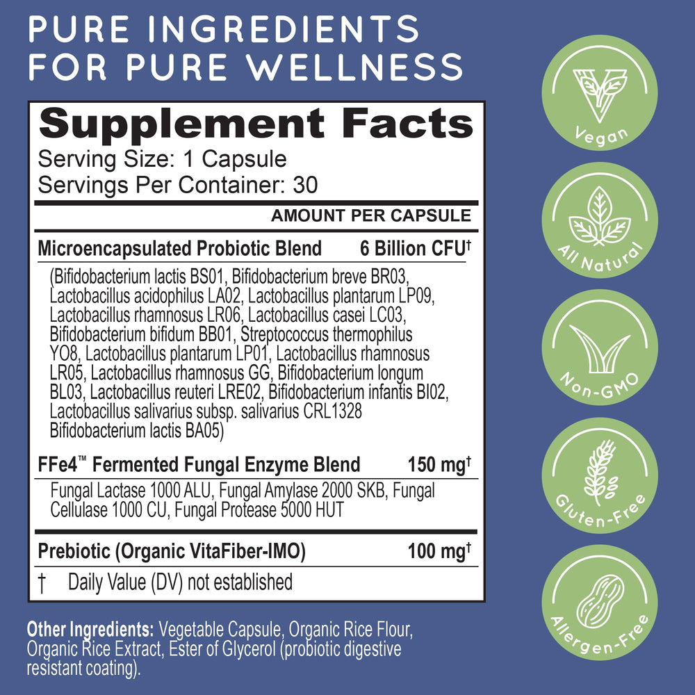 Label on TriActive Biotics Daily Care shows 16 strains and prebiotic blend for digestion.