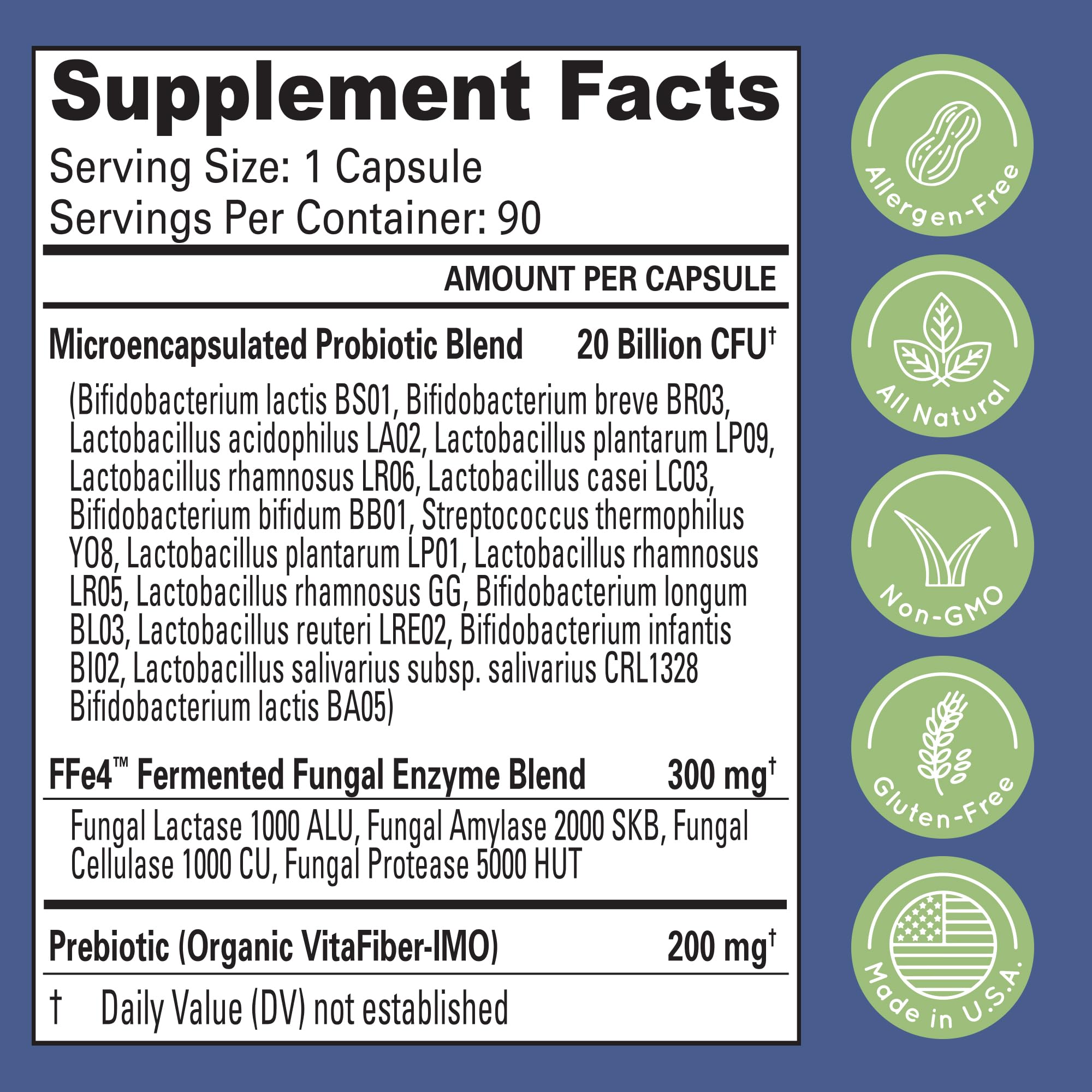 Essential Source TriActive Biotics packaging on display with clear product information.