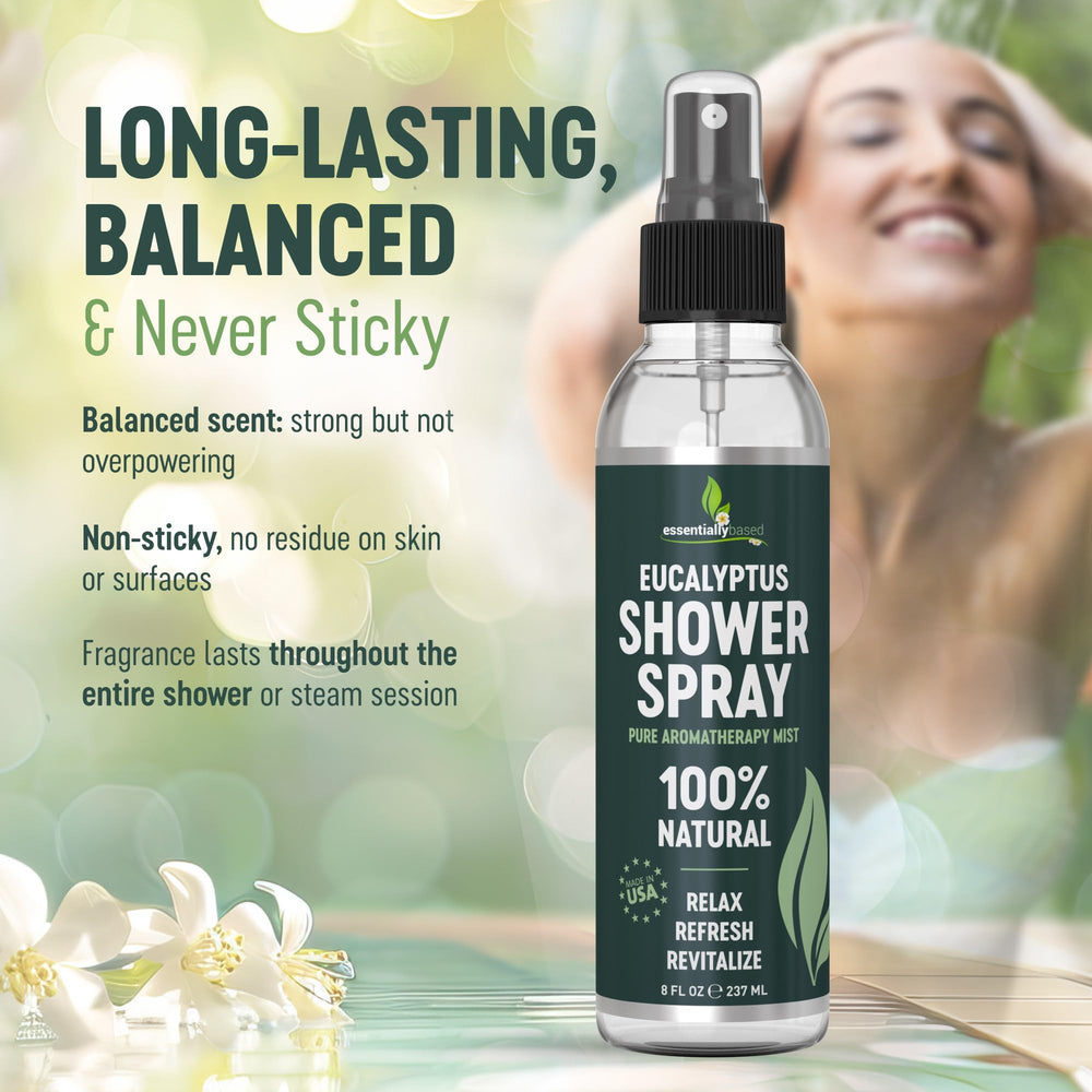 EssentiallyBased therapeutic aromatherapy spray for at-home spa vibes
