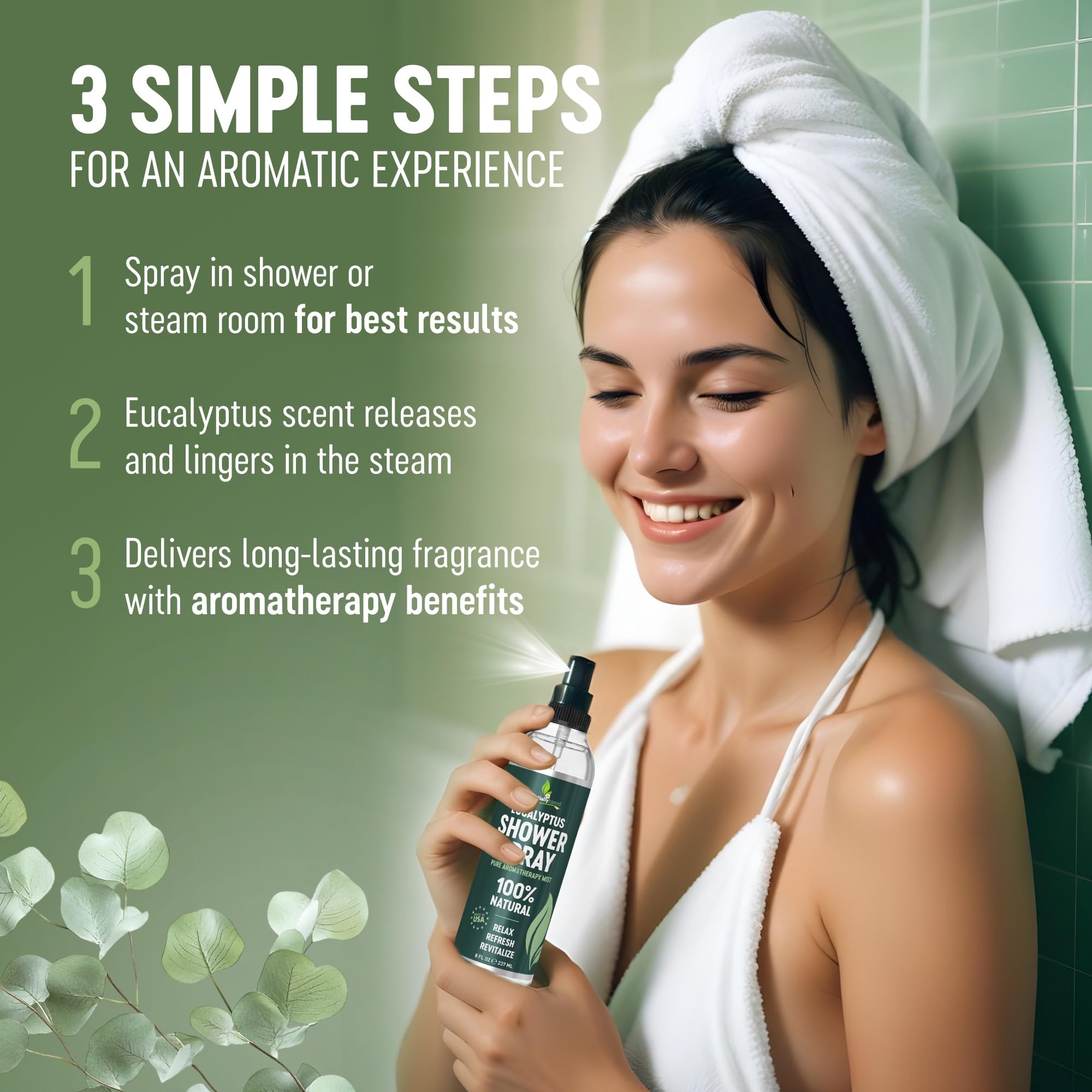 EssentiallyBased USA-made eucalyptus oil for quality aromatherapy