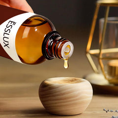 ESSLUX Black Tobacco Fragrance Oil reed diffuser display