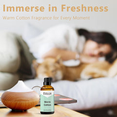 ESSLUX Warm Cotton dryer-balls scent adds laundry freshness and soft fragrance.