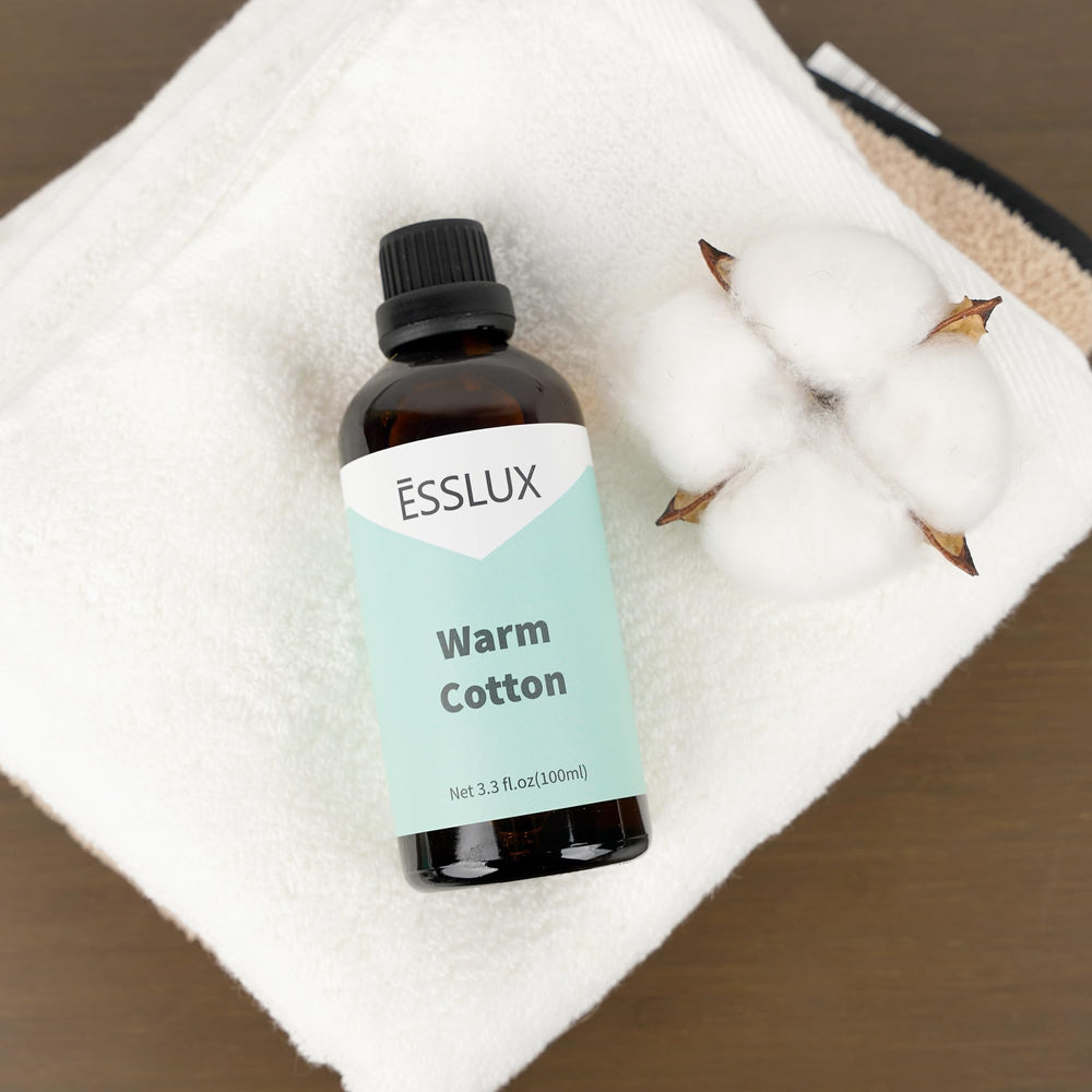 ESSLUX Warm Cotton linen-drawer aroma for cozy bedrooms and fresh linens.