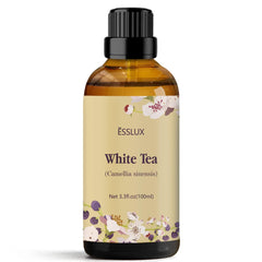 ESSLux White Tea Essential Oil bottle for diffuser use and home fragrance