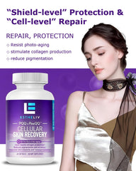 ESTHELIV instruction card outlines a simple daily routine.