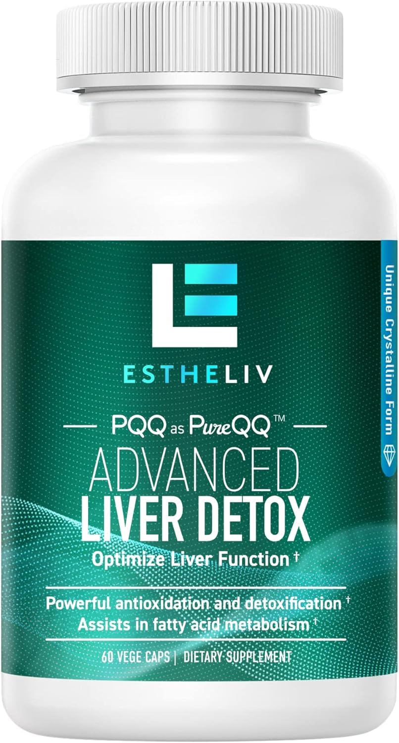 ESTHELIV bottles on a counter reflect clinical-grade manufacturing standards
