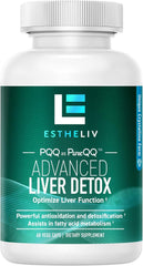 ESTHELIV bottles on a counter reflect clinical-grade manufacturing standards