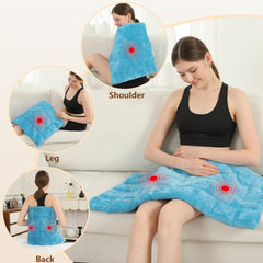 ESTINGO heating pad control panel with heat and massage settings