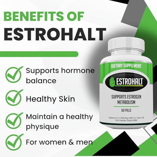 Estrohalt pills close-up showing compact capsules for easy dosing.