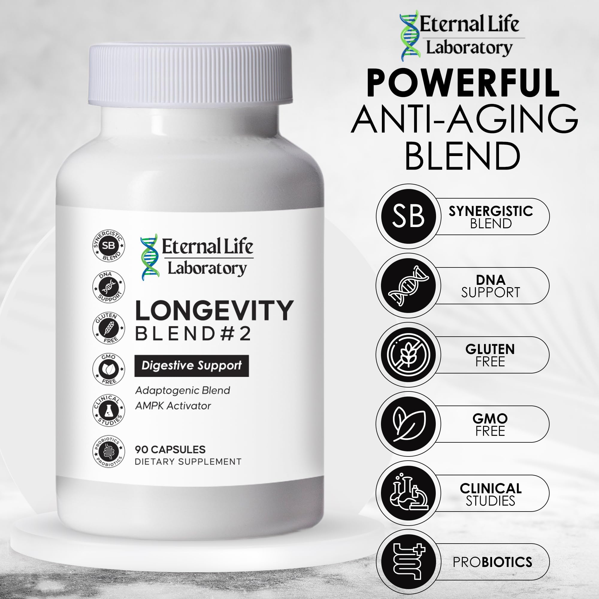 Triphala powder component in Eternal Life Laboratory blend for wellness