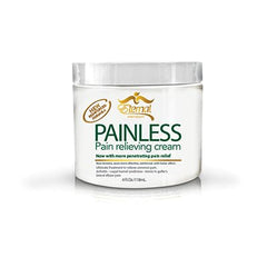 Close-up texture of Eternal Spirit Beauty painless relieving cream for smooth application