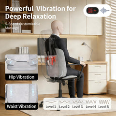Ethereal Wellness vibration motors ease hip and waist tension.