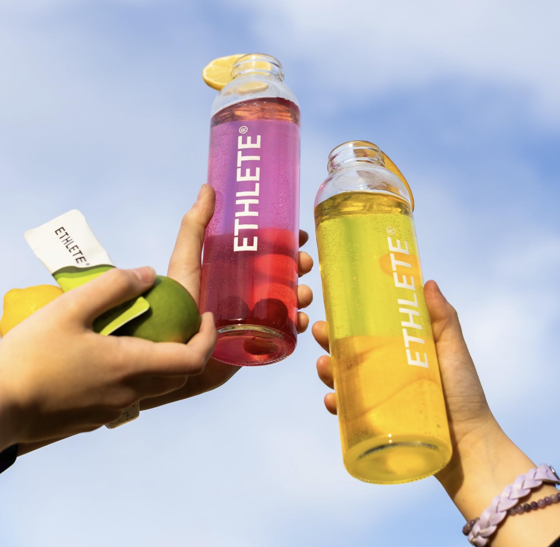 Ethlete daily workout scene showcases versatile hydration for training.
