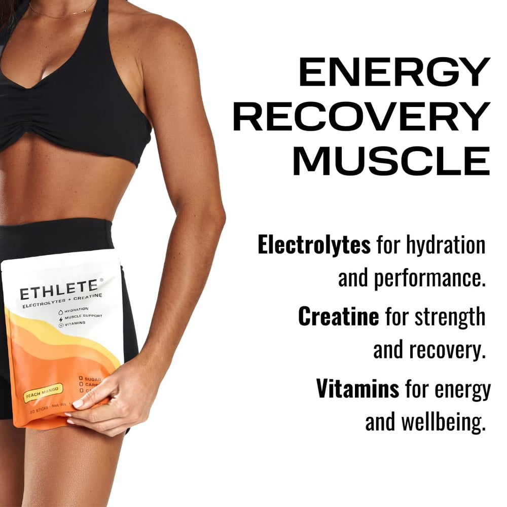 Ethlete pink Himalayan salt crystal highlights mineral balance for endurance.