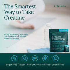 Etta Vita bottle featuring GMP seal, emphasizing purity and quality.