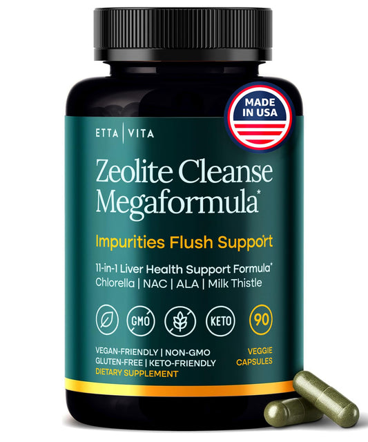 Etta Vita Liver Cleanse Detox bottle for daily wellness support
