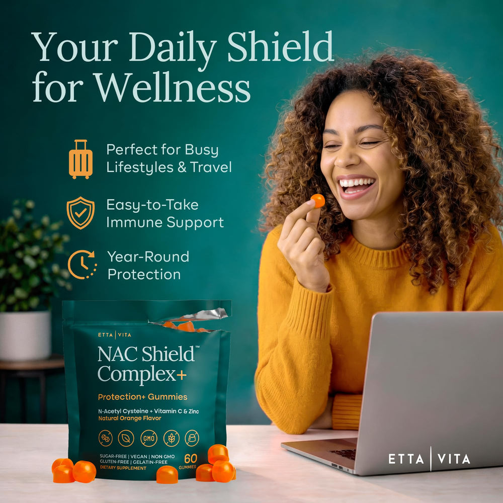 Etta Vita NAC Gummies soft-chew texture invites daily use.